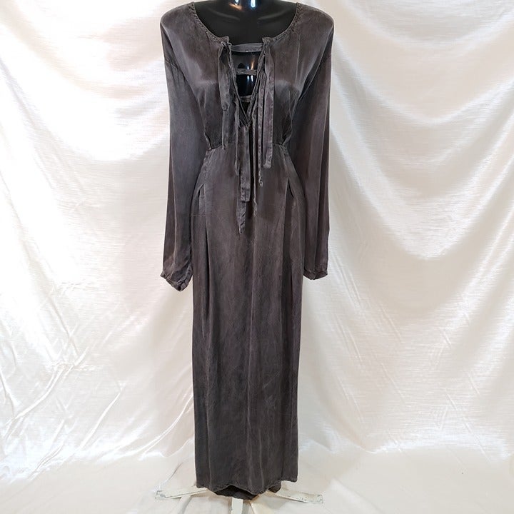 RVHTF Stunning Lace up Corset Vintage Gothic Renaissance Gown Russ Beren